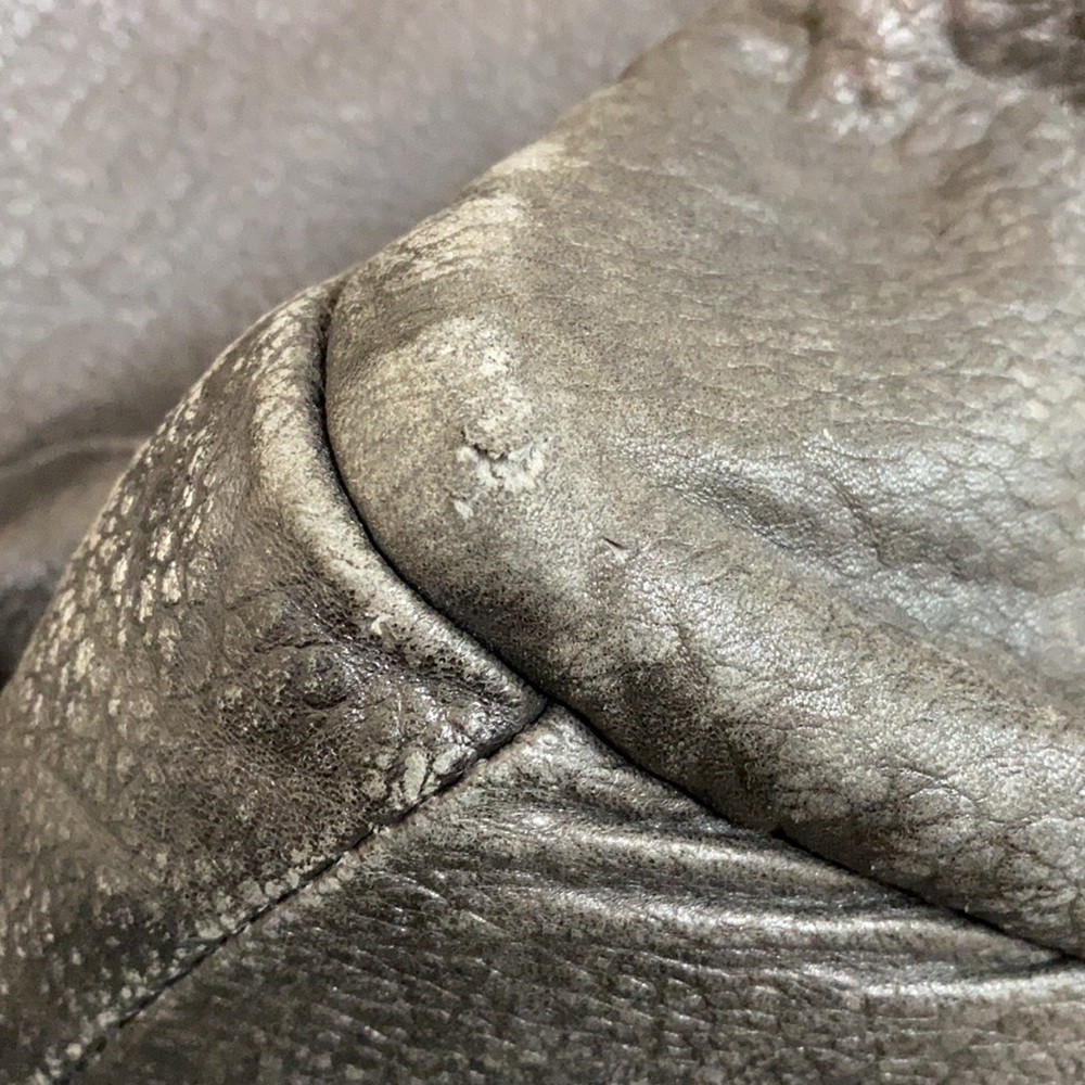Vintage Black Leather Coat - Picture 7 of 7